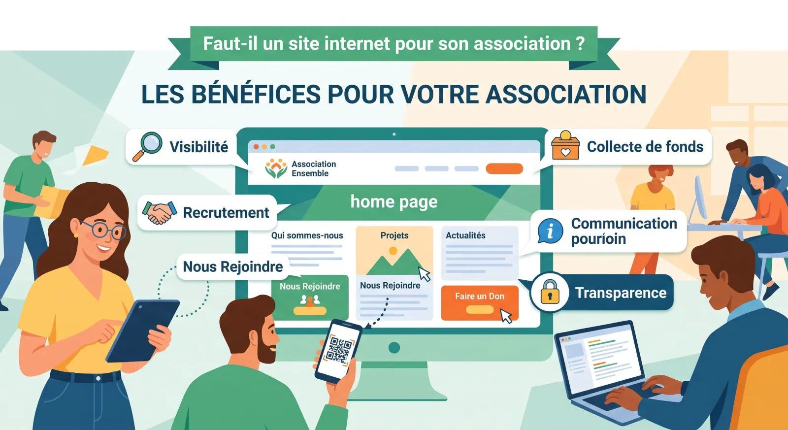 Faut-il un site internet pour son association ?